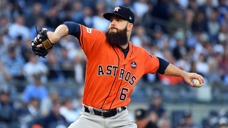 Accuscore believes Dallas Keuchel could cause the Dodgers some problems in Game One